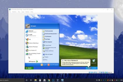 Windows XP emulator