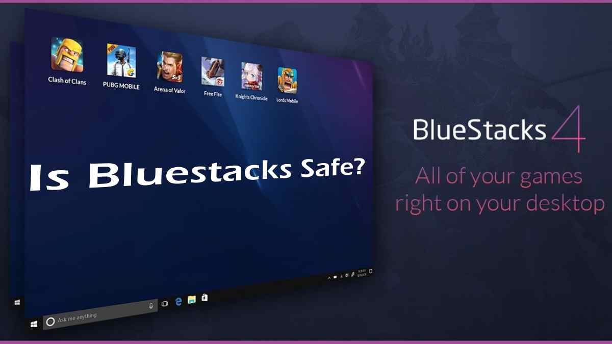 is bluestacks download safe