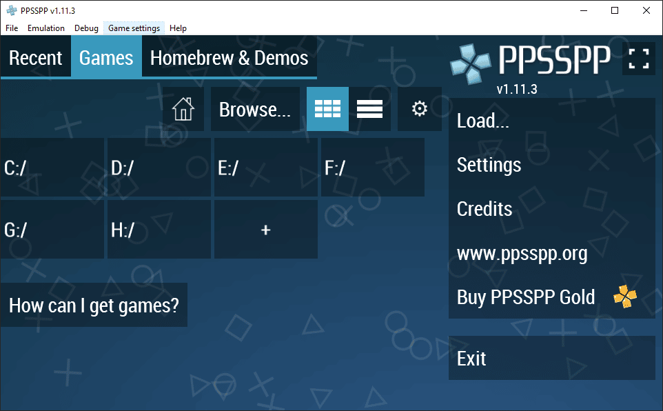 ppsspp emulator