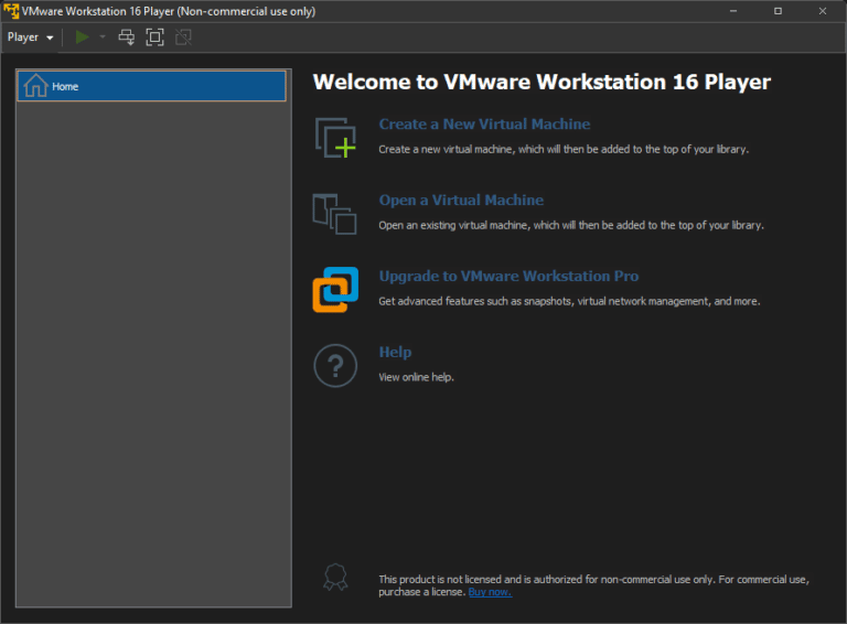 VMware WorkStation Player