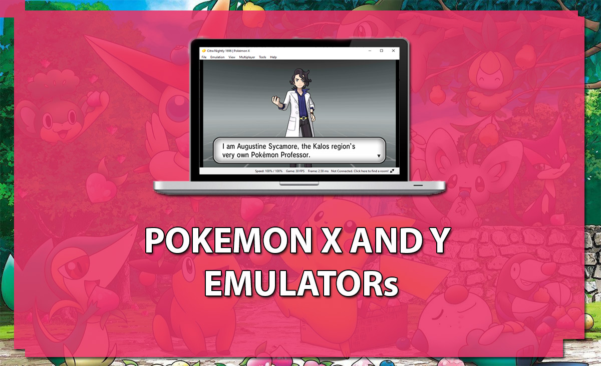 nintendo emulator mac pokemon x