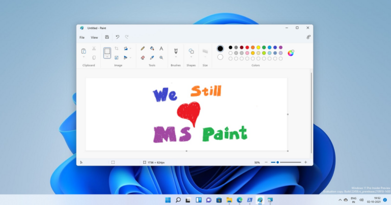 Windows 11 MS Paint Update