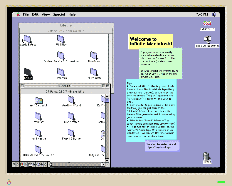 mac OS 8 emulator