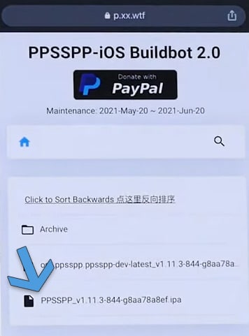 Install PPSSPP on Iphone