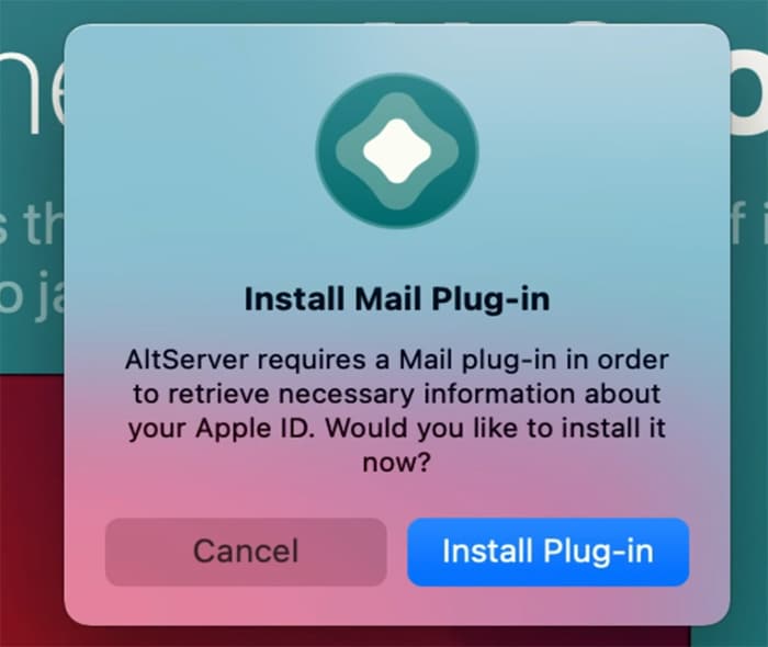 Install Mail plugin