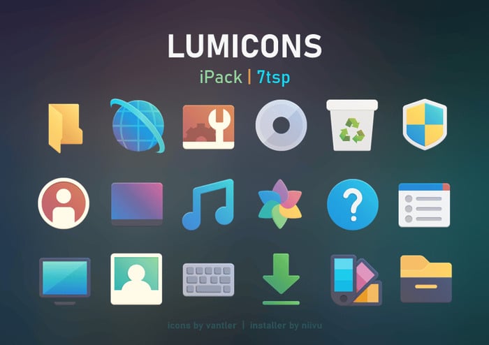 Lumicon: best icon pack for Windows 11