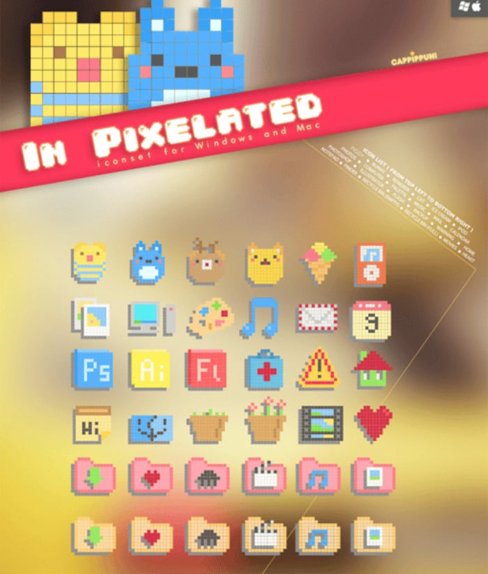 Pixelated Icon