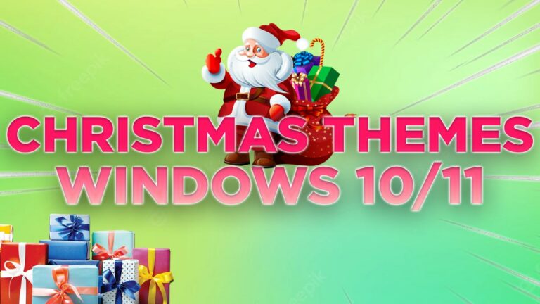 CHRISTMAS THEMES WINDOWS 11