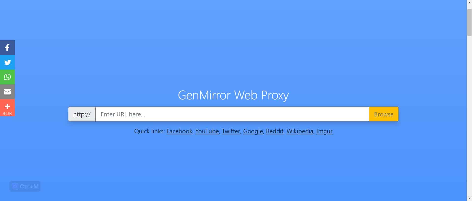 GenMirror Website
