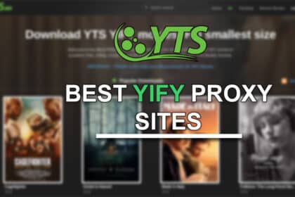 Yify proxy sites list